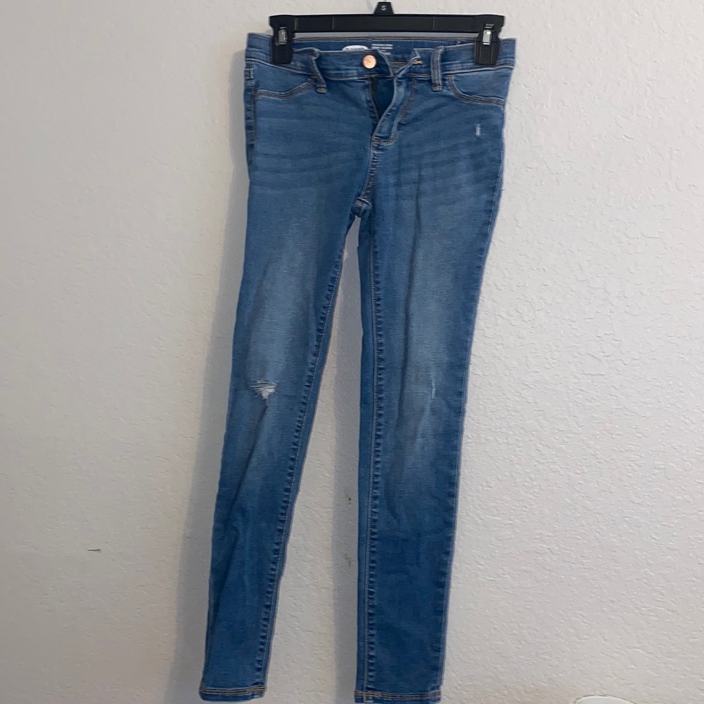 Old Navy Rockstar Super Skinny Mid-Rise Jeggings. Size 12.